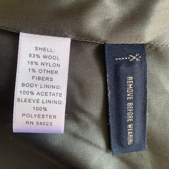 Banana Republic Wool Blend Pea Coat - Picture 6 of 6